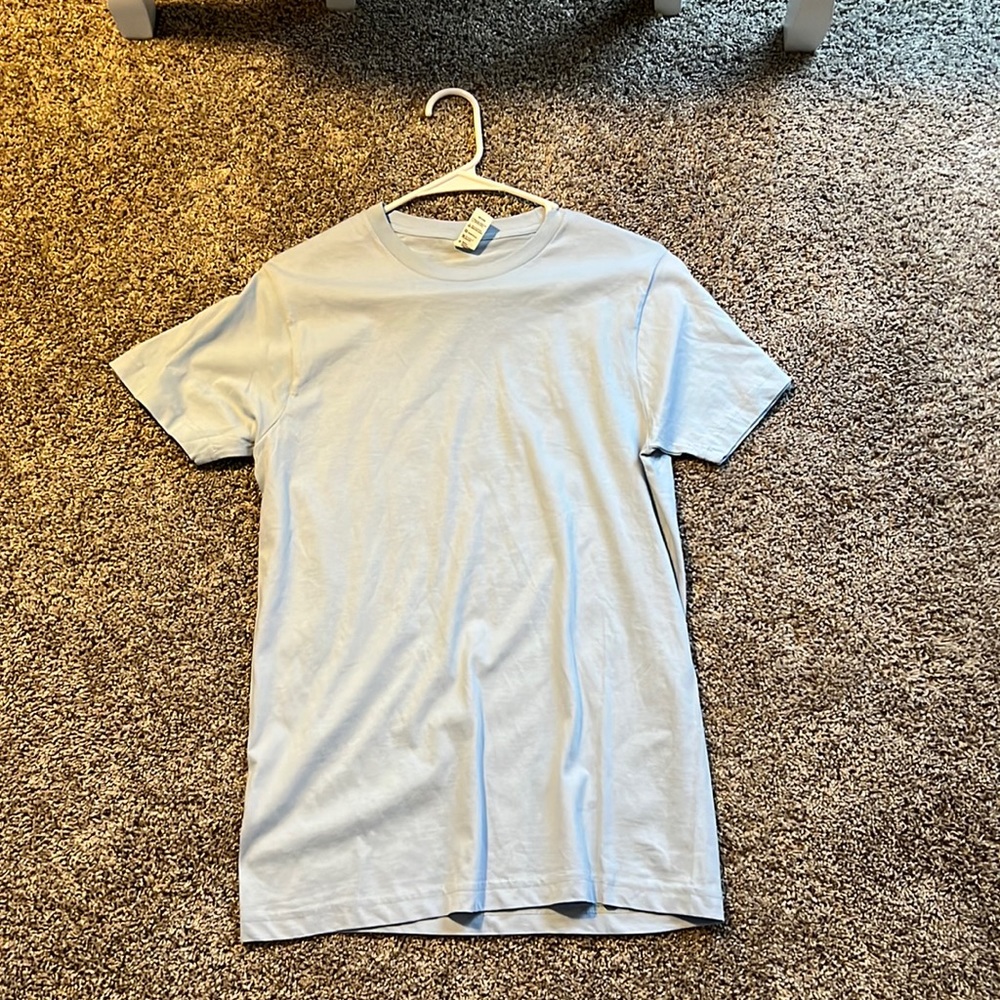 Oversized light blue tshirt